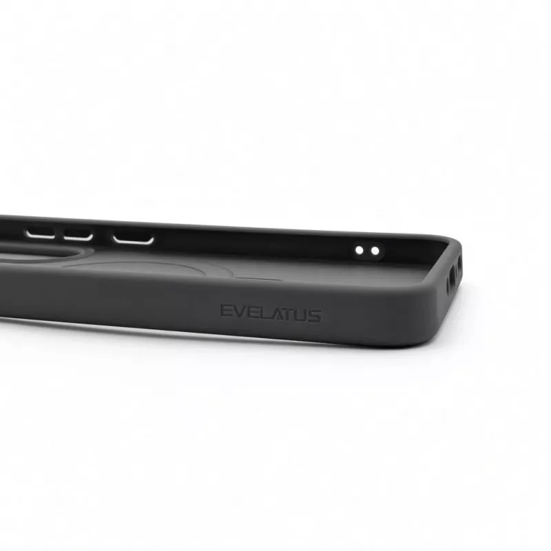Evelatus Samsung Galaxy A37 / A36 kaitseümbris MagSafe ja alusega, matt suitsuhall