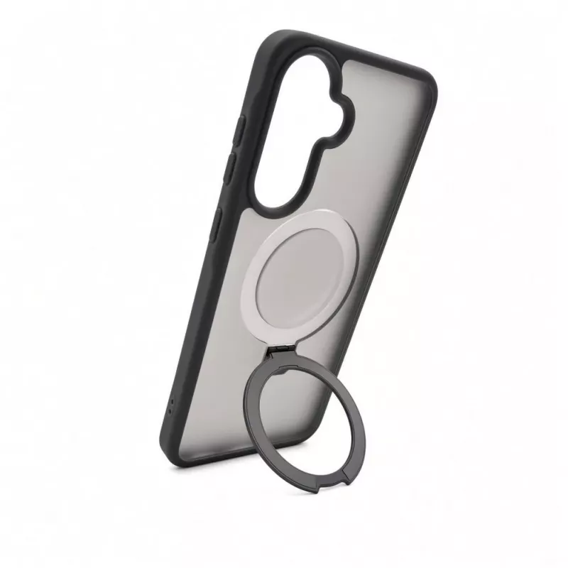 Evelatus Samsung Galaxy A37 / A36 kaitseümbris MagSafe ja alusega, matt suitsuhall