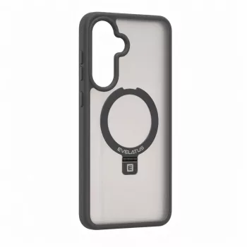 Evelatus Samsung Galaxy A37 / A36 kaitseümbris MagSafe ja alusega, matt suitsuhall