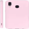 Evelatus Samsung Galaxy A40 Nano Silicone ümbris, pehme puudutusega TPU, beež