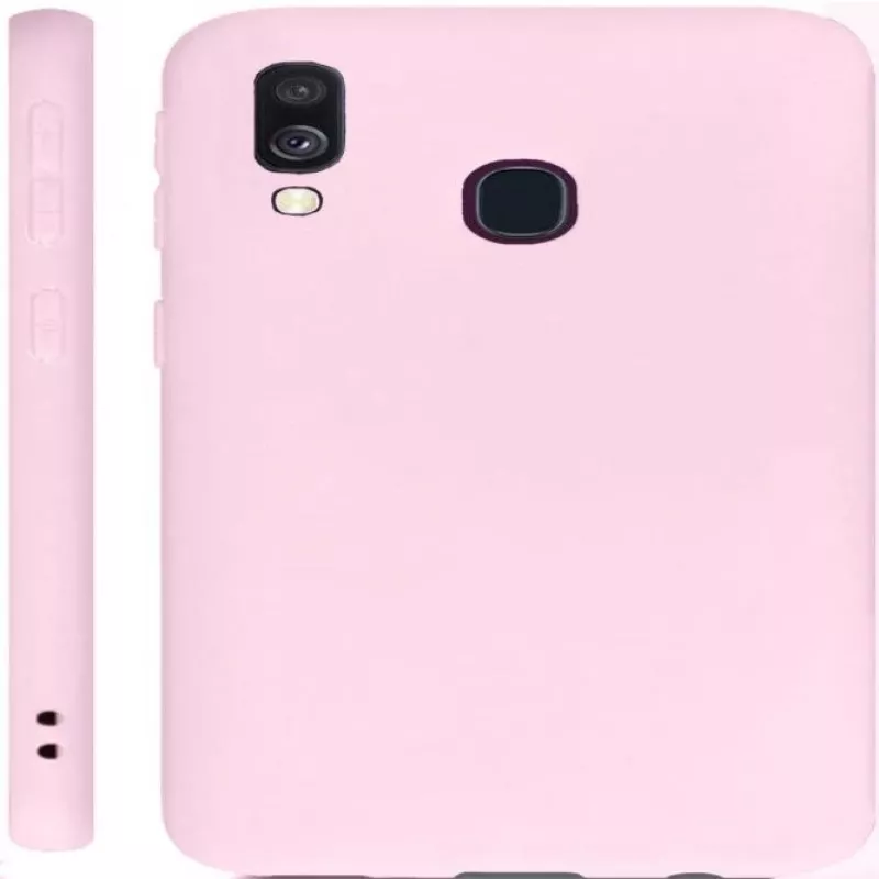 Evelatus Samsung Galaxy A40 Nano Silicone ümbris, pehme puudutusega TPU, beež