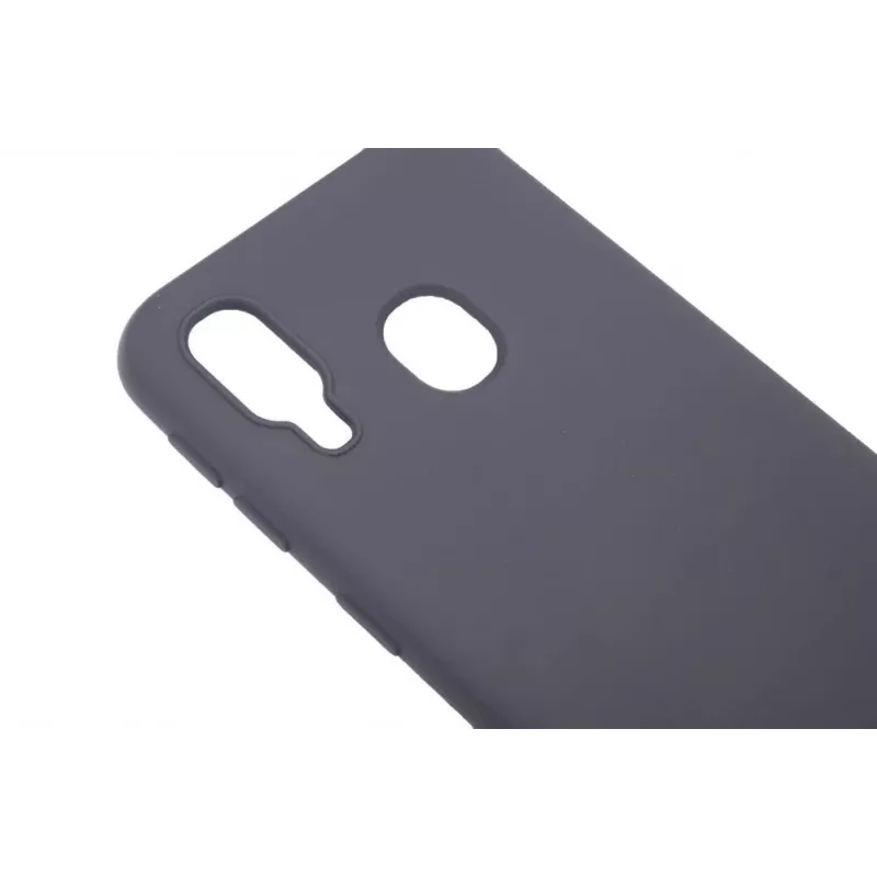 Evelatus Samsung Galaxy A40 Nano Silicone ümbris Soft Touch TPU must