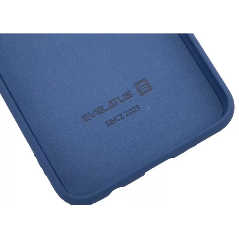 Evelatus Samsung Galaxy A40 Nano Silikoonist ümbris Soft Touch TPU tumesinine