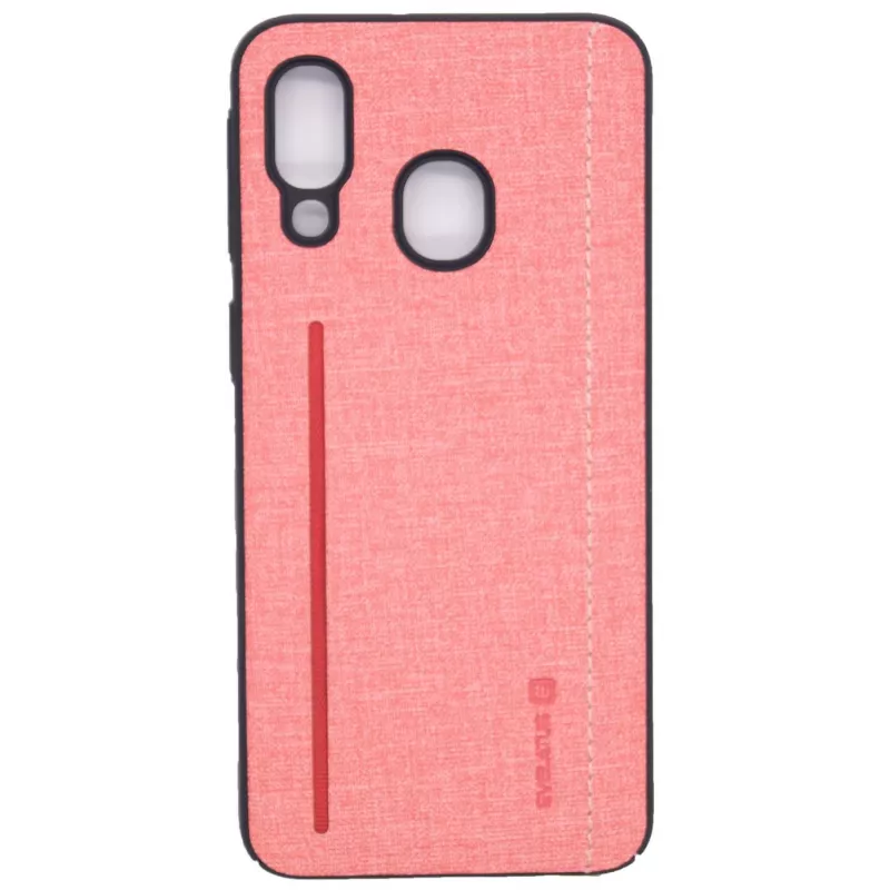 Evelatus Samsung Galaxy A40 Silicone Back Cover Pink