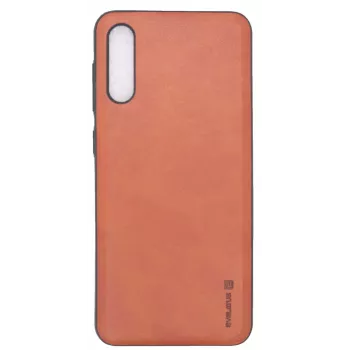 Evelatus Samsung Galaxy A50 Kuton Brown Wallet Case with Kickstand