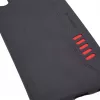 Evelatus Samsung Galaxy A50 Shooter Series Must Robust Tagakaas Jalatoe ja Rõngahoidjaga