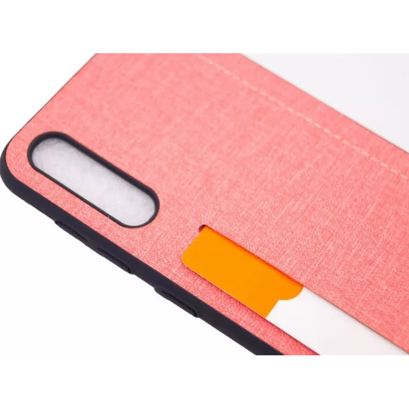Evelatus Samsung Galaxy A50 Silikoonkate Roosa