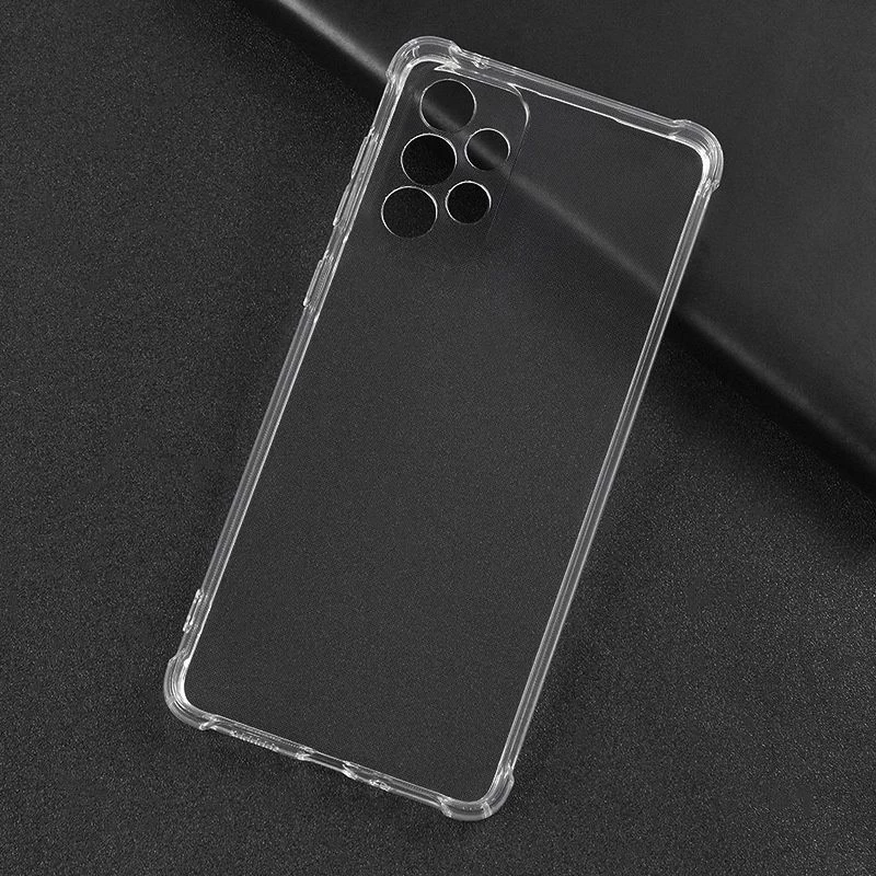 Evelatus Samsung Galaxy A53 5G sõjaväekindel põrutuskaitsega silikoonkate TPU läbipaistev