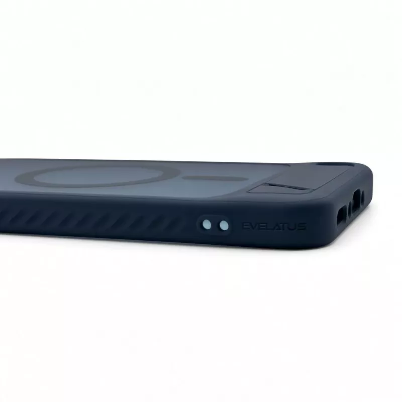 Evelatus Samsung Galaxy A57 kummikattega MagSafe alusega ümbris mereväesinine