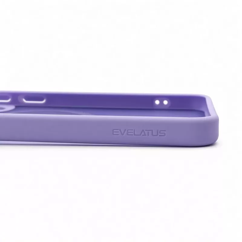 Evelatus Samsung Galaxy A57 kaitseümbris MagSafe'i ja alusega, matt lavendlililla