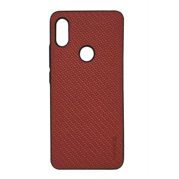 Evelatus Samsung Galaxy A6 2018 TPU Case with Metal Plate for Magnetic Car Holder Red