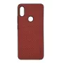 Evelatus Samsung Galaxy A6 Plus 2018 TPU-ümbris metallplaadiga magnetilise autohoidiku jaoks Punane