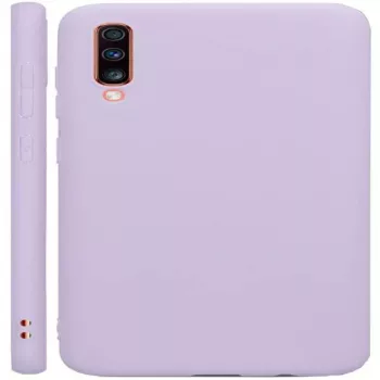 Evelatus Samsung Galaxy A70 Nano Silicone Case Soft Touch TPU Blue