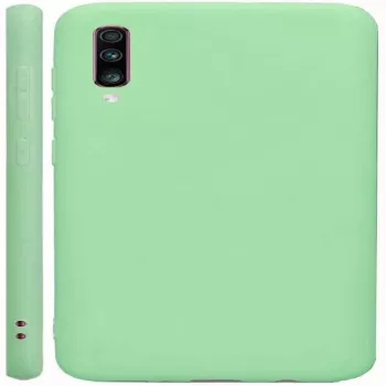 Evelatus Samsung Galaxy A70 Nano Silicone Case Soft Touch TPU Mint