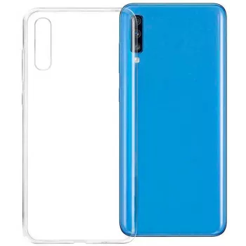 Evelatus Samsung Galaxy A70 Silicone Case Transparent
