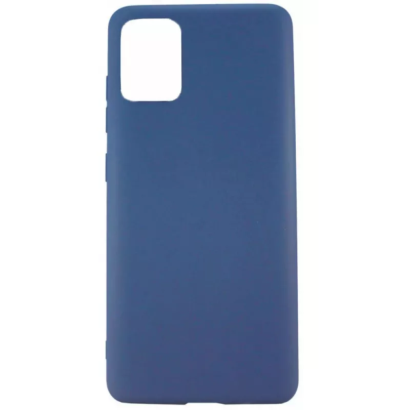 Evelatus Samsung Galaxy A72 Nano Silicone Case Soft Touch TPU Midnight Blue