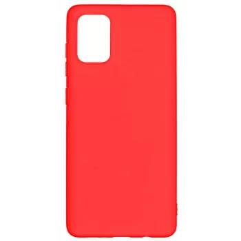 Evelatus Samsung Galaxy A72 Nano Silicone Case Soft Touch TPU Red