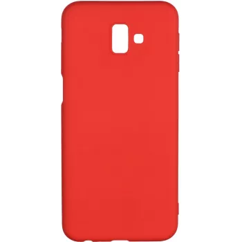 Evelatus Samsung Galaxy J6 Plus Silicone Case Red