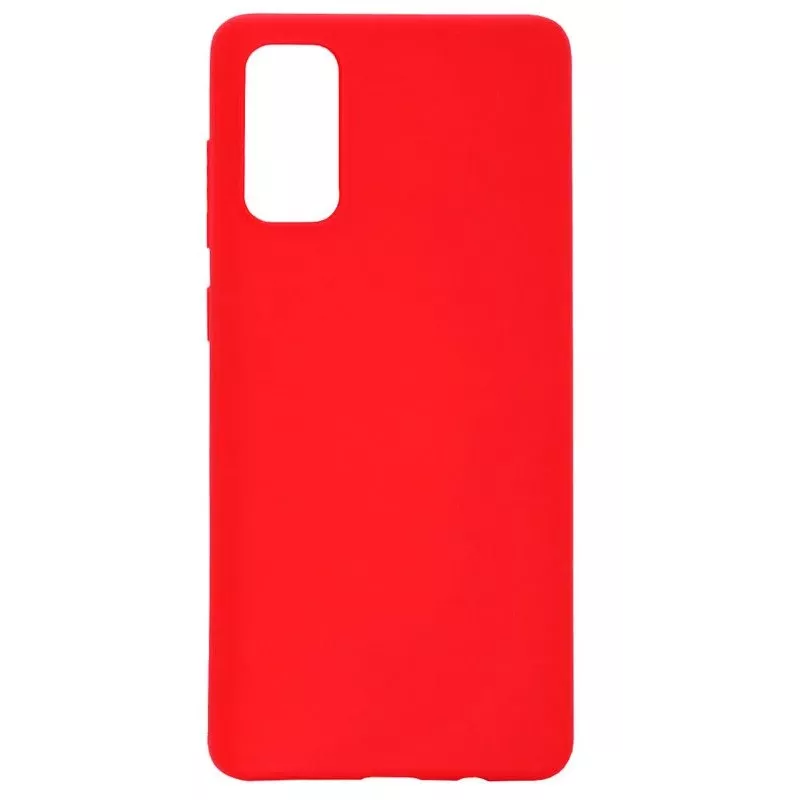 Evelatus Samsung Galaxy Note 20 Nano Silicone Case Soft Touch TPU Red
