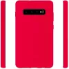 Evelatus Samsung Galaxy S10 Plus pehme silikoonist kate punane