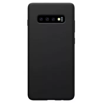 Evelatus Samsung Galaxy S10 Premium pehme puudutusega silikoonkate must