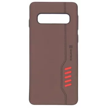 Evelatus Samsung Galaxy S10 Shooter Brown Rugged Case