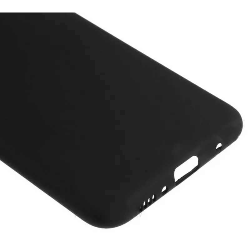 Evelatus Samsung Galaxy S10e Nano Silicone Case Soft Touch TPU Black