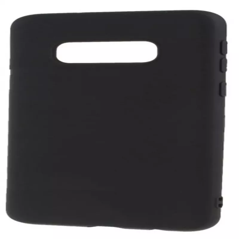Evelatus Samsung Galaxy S10e Nano Silicone Case Soft Touch TPU Black