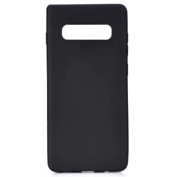 Evelatus Samsung Galaxy S10e Nano Silikoonist ümbris Soft Touch TPU must