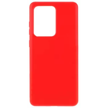 EVELATUS Samsung Galaxy S20 Ultra Nano Silicone Case Soft Touch TPU Red