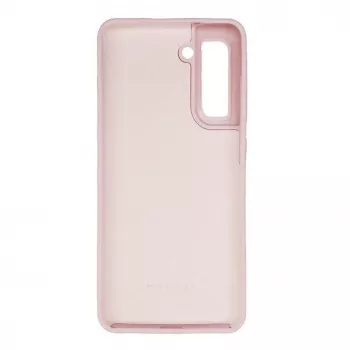 Evelatus Samsung Galaxy S21 FE Nano Silicone Case Soft Touch TPU Beige