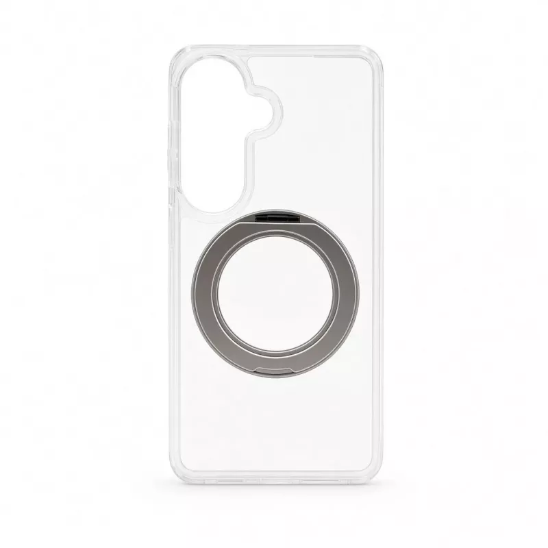 Evelatus Samsung Galaxy S26 hübriidkate MagSafe PC+TPU 360 metallaluse läbipaistev