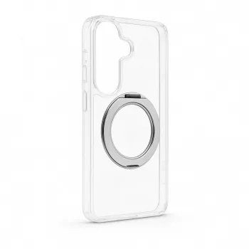 Evelatus Samsung Galaxy S26 hübriidkate MagSafe PC+TPU 360 metallaluse läbipaistev