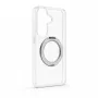 Evelatus Samsung Galaxy S26 hübriidkate MagSafe PC+TPU 360 metallaluse läbipaistev