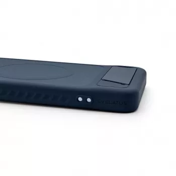 Evelatus Samsung Galaxy S26 kummikattega MagSafe ümbris alusega tumesinine