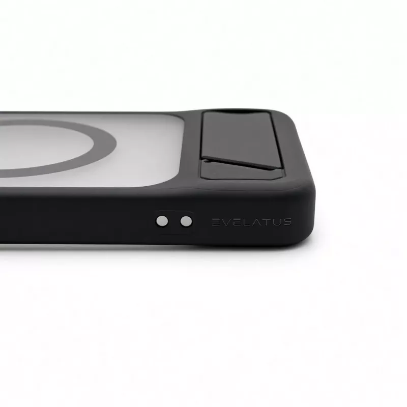 Evelatus Samsung Galaxy S26 kummikattega MagSafe alusega ümbrise must