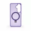 Evelatus Samsung Galaxy S26 kaitseümbris MagSafe ja alusega, matt rõngas, lavendlililla