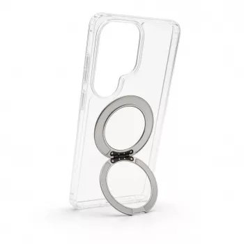 Evelatus Samsung Galaxy S26 Ultra hübriidkate MagSafe PC+TPU 360 metallaluse läbipaistev