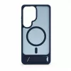 Evelatus Samsung Galaxy S26 Ultra kummikattega MagSafe alusega ümbris tumesinine
