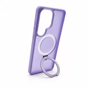 Evelatus Samsung Galaxy S26 Ultra Shield-kate MagSafe ja alusega, matt rõngas lavendel lilla