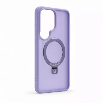 Evelatus Samsung Galaxy S26 Ultra Shield-kate MagSafe ja alusega, matt rõngas lavendel lilla