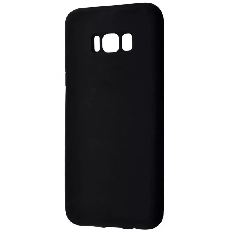 Evelatus Samsung Galaxy S8 Plus Nano Silicone Case Soft Touch TPU Black