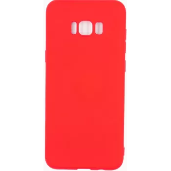 Evelatus Samsung Galaxy S8 Plus Nano Silicone Case Soft Touch TPU Red