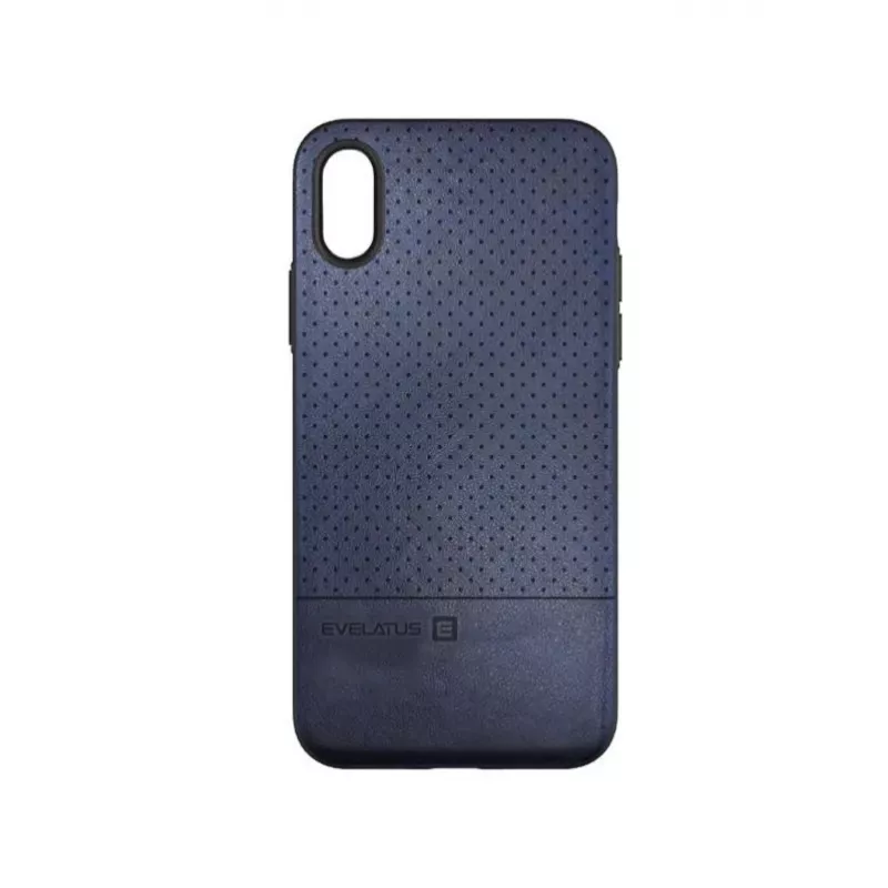 Evelatus Samsung Galaxy S9 Plus TPU-ümbris metallplaadiga magnetilise autohoidiku jaoks - sinine