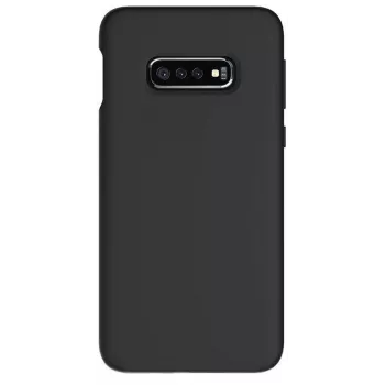 Evelatus Samsung S10e Premium pehme puudutusega silikoonist ümbris must