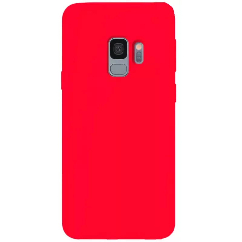 Evelatus Samsung S9 Nano Silicone Case Soft Touch TPU Red