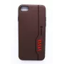 Evelatus Shooter Brown Back Cover for Apple iPhone 7/8/SE (2020)/SE (2022)