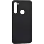 Evelatus Soft Touch Silicone Case with Strap for Xiaomi Redmi Note 8 / Redmi Note 8 2021 - Must