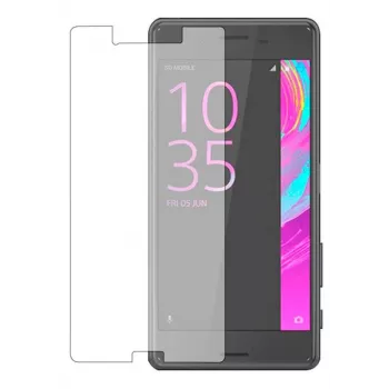 Evelatus Sony Xperia X Performance Silikoonist tagakaas Must