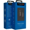 Evelatus Type-C andmekaabel TPC02 must - USB-A USB-C-le, 1,2 m, USB 2.0, 480 Mbps, 15W laadimine